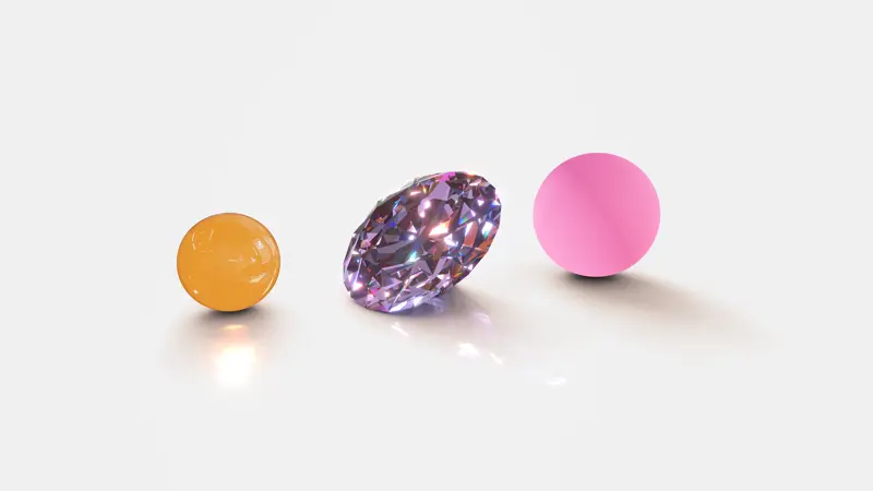 Diamond Refraction