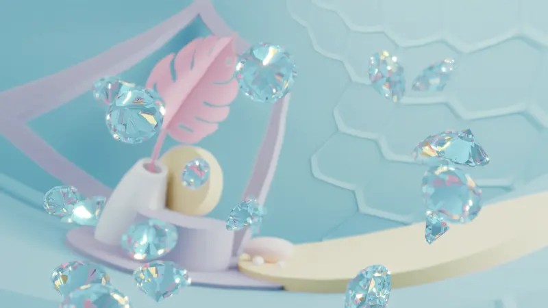 Floating Diamonds
