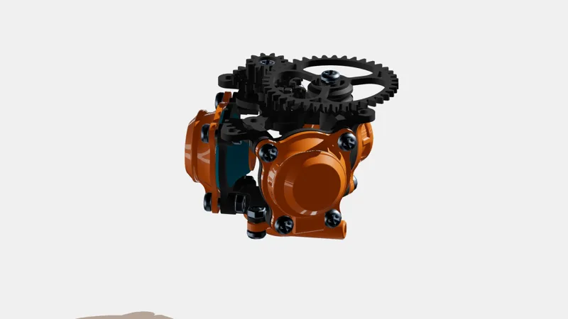 Motor Part Explosion